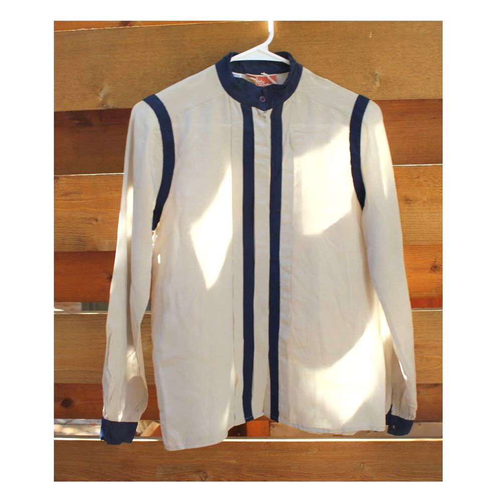 Vintage Silk Blouse- Sigi's Boutique